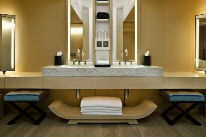 The Upper House badkamer