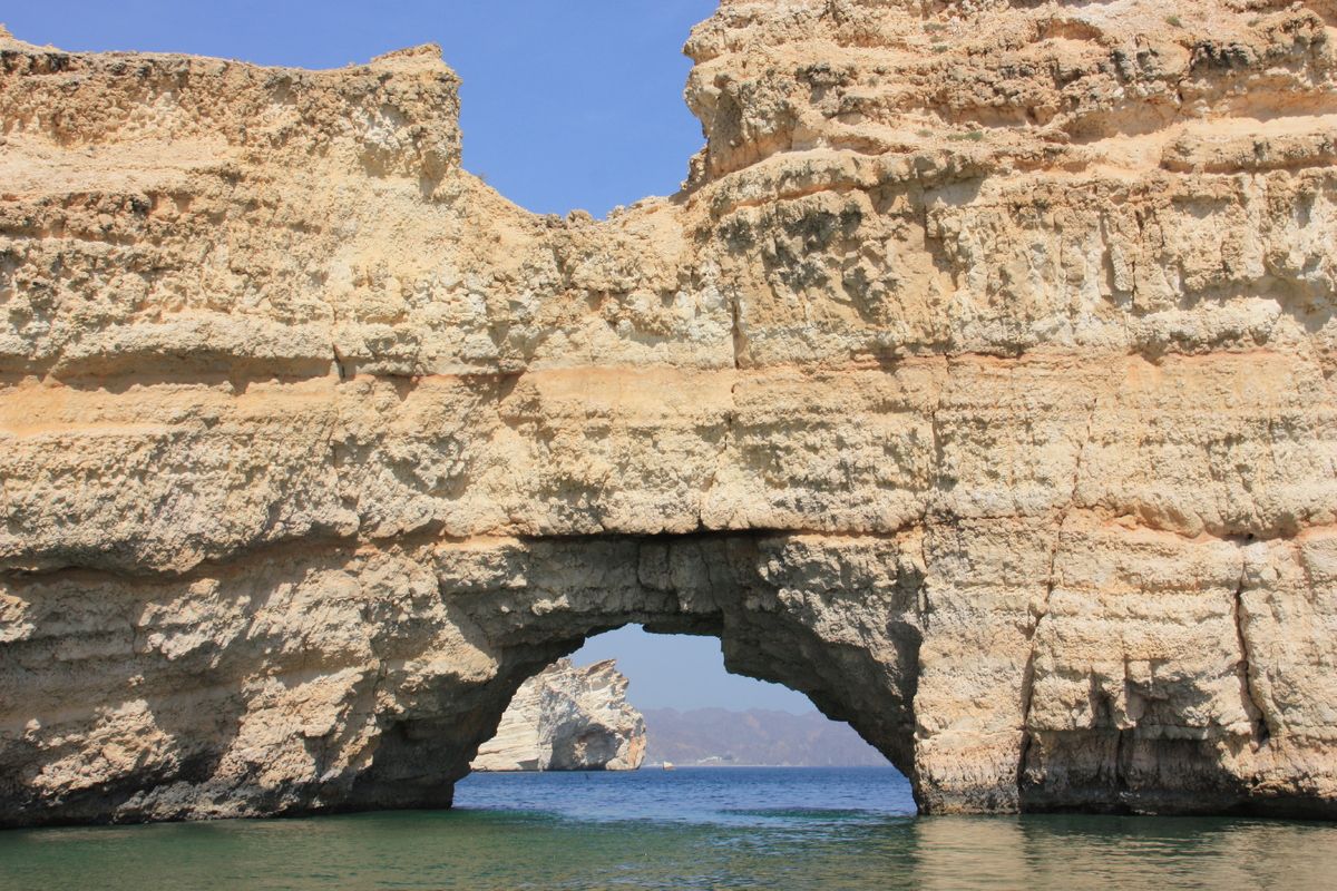 Boottocht water Muscat, Oman