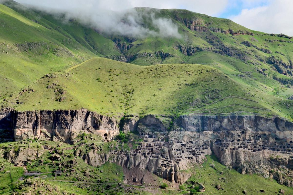 de grottencomplexen van Vardzia 