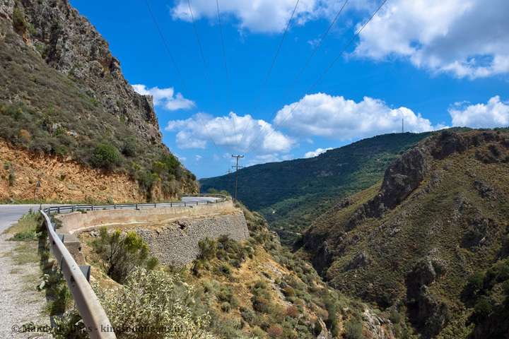 Een van de prachtige uitzichten onderweg