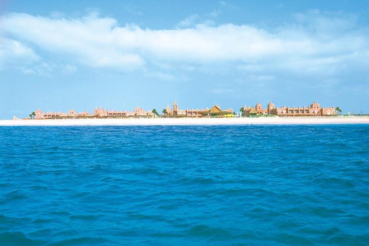 RIU Funana ligt direct aan het strand