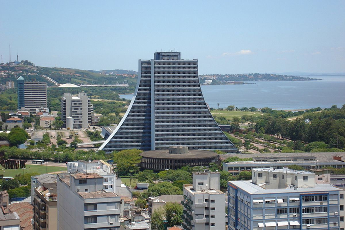 Mooi plaatje van Porto Alegre