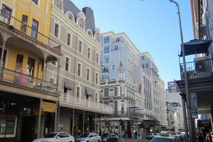 Het centrum van Kaapstad