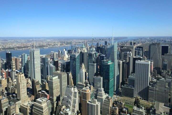 Uitzicht vanaf Empire State Building, Verenigde Staten