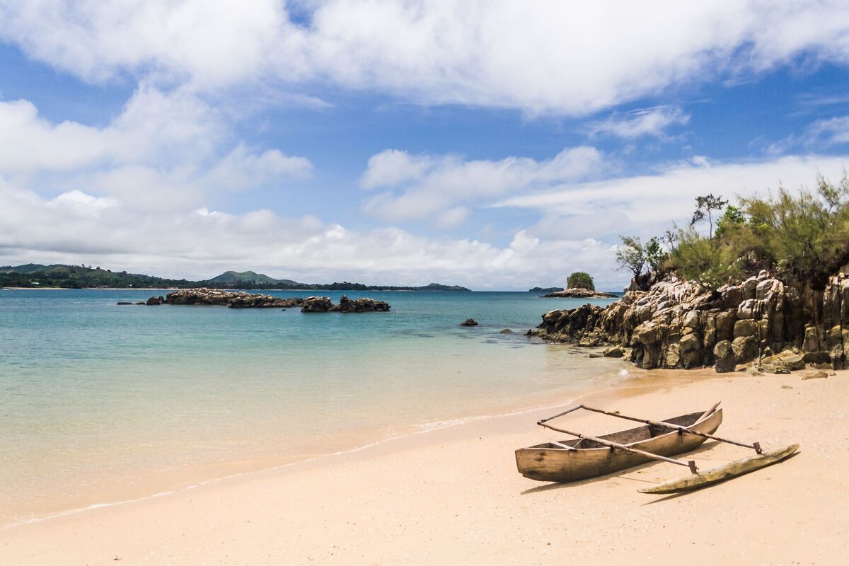 Bounty stranden in Madagaskar