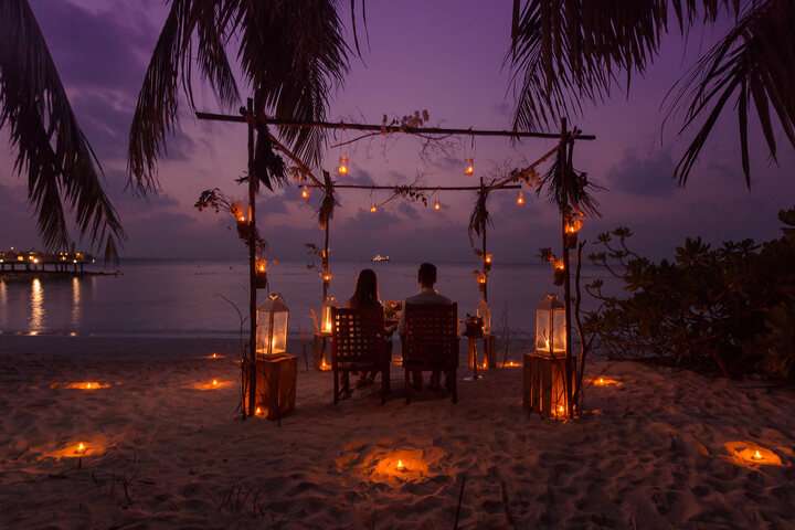 Bandos Maldives priv diner