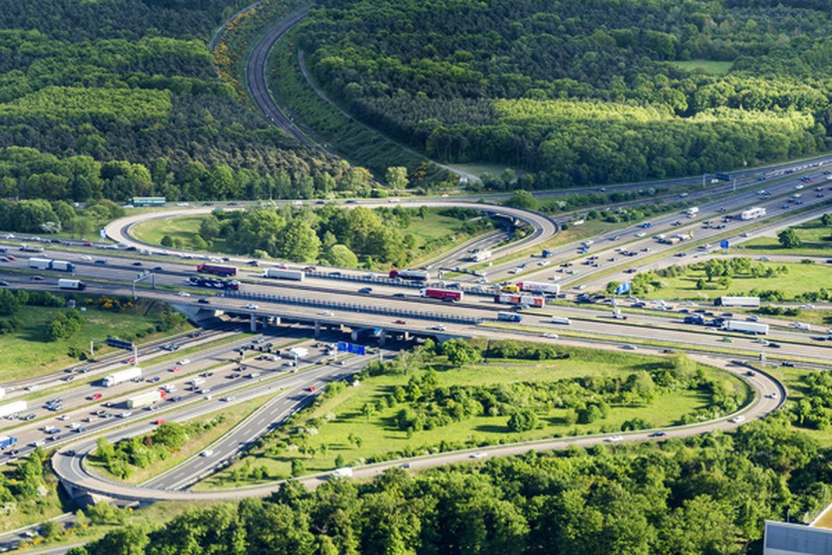 De Autobahn in Duitsland