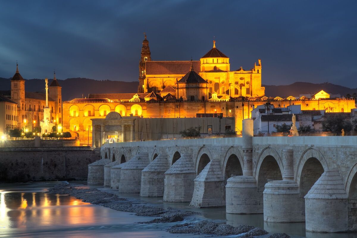 Zonsondergang C�rdoba - Spanje