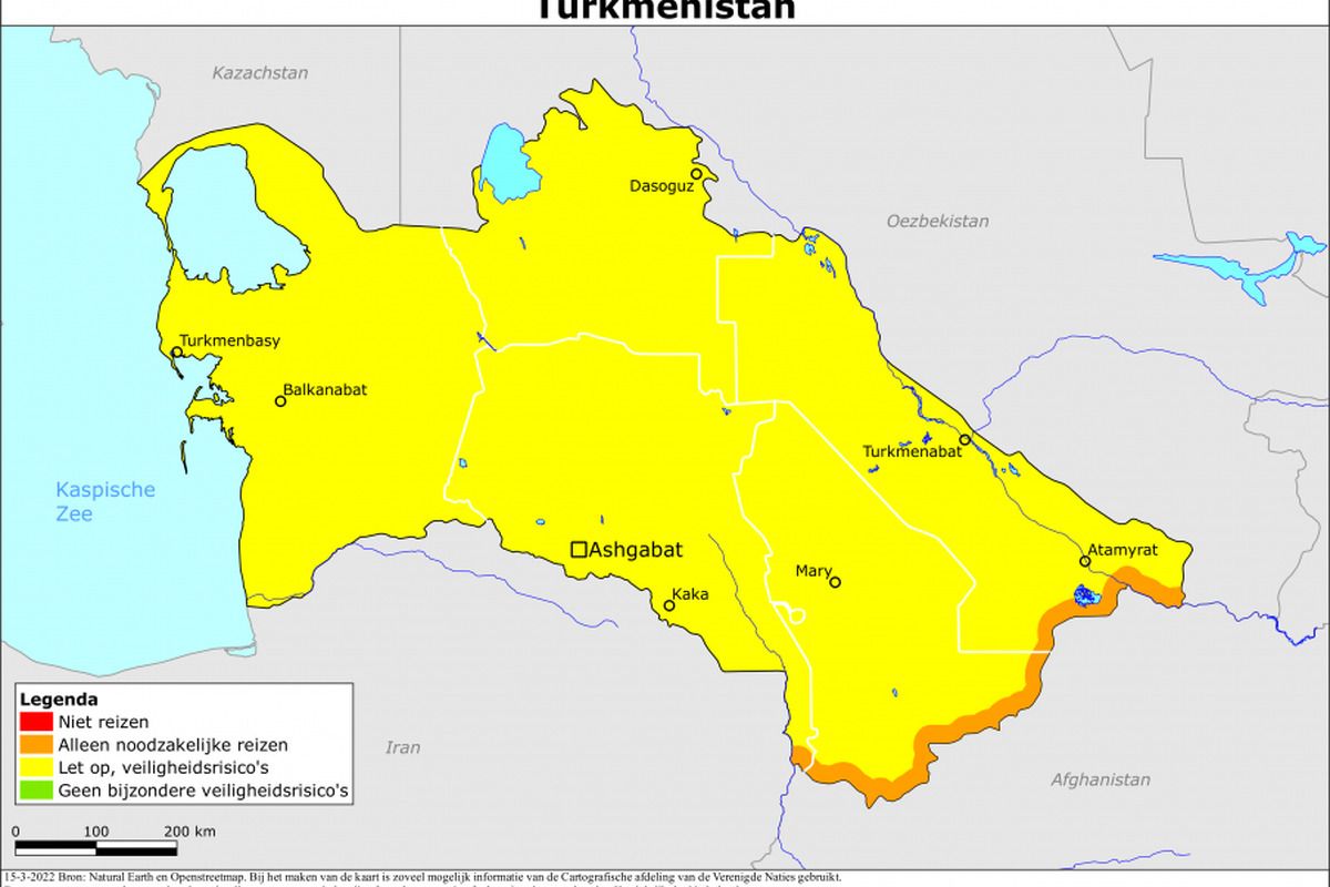 Reisadvies Turkmenistan