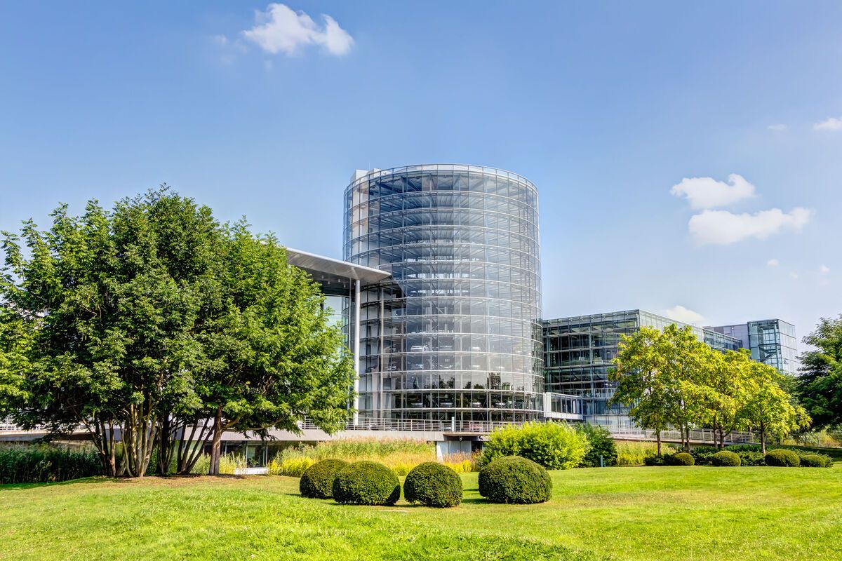 Volkswagenfabriek in Dresden