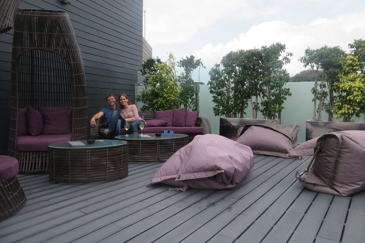 The Vine, in het slaperige stadje Funchal