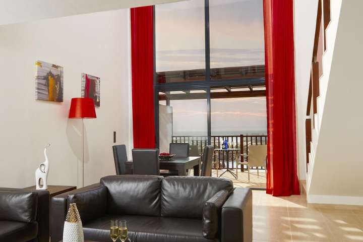 Woonkamer van 'Grand Suite'