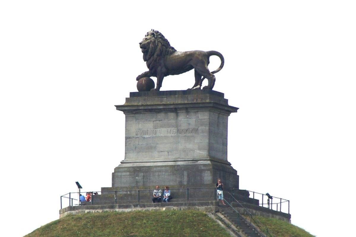 Het standbeeld: de leeuw van Waterloo