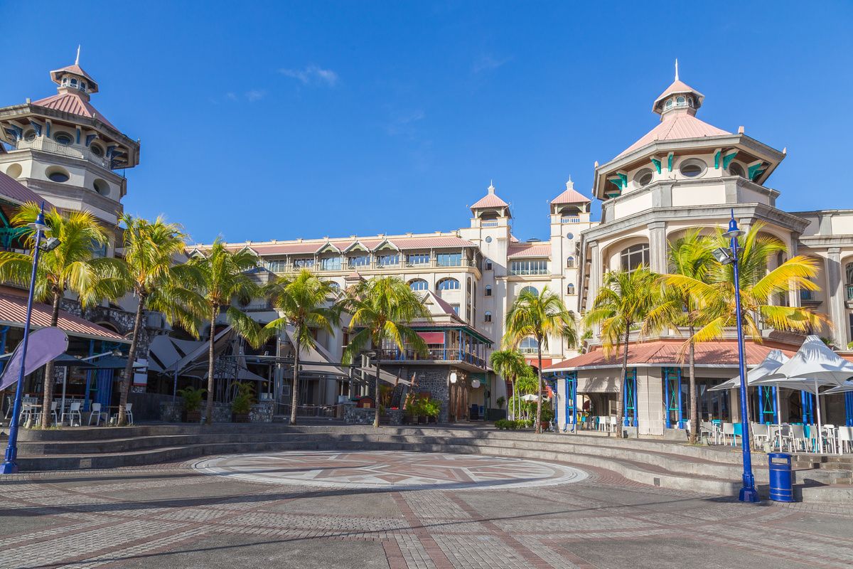 Port Louis, de hoofdstad van Mauritius