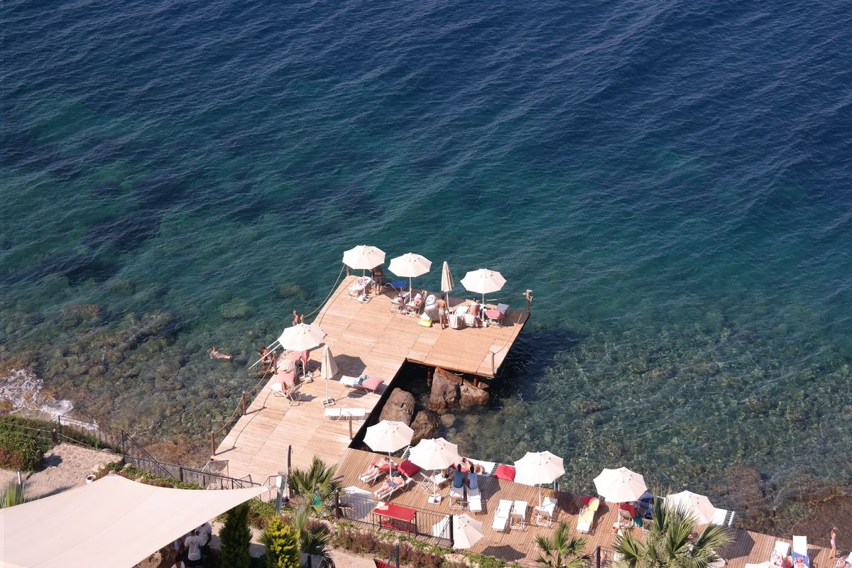 Vlonders bij The Blue Bosphorus