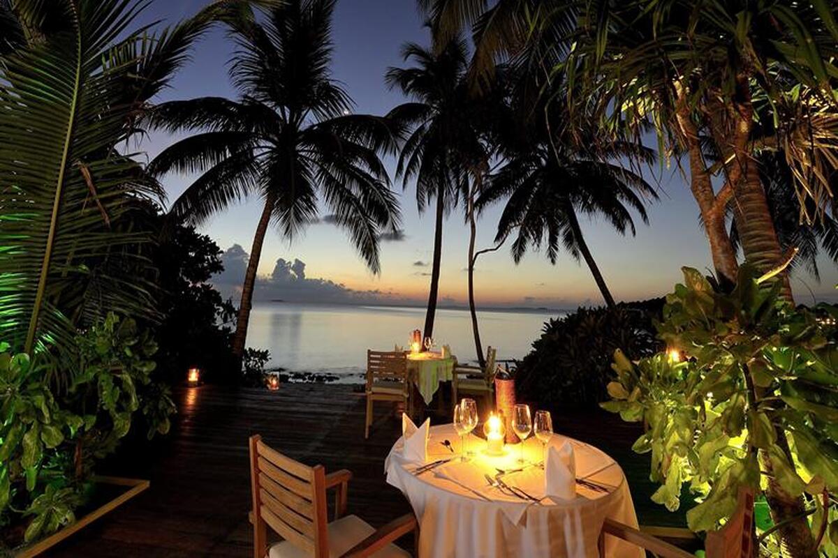 Restaurant van ROBINSON Club Gaafu Alif Atol