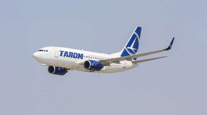 Vliegtuigmaatschappij Tarom Roemenie