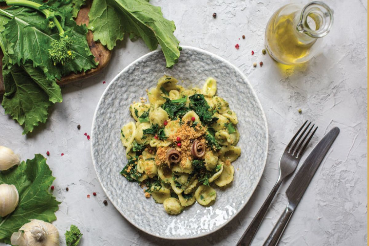 Heerlijke verse ingredi&euml;nten van de masseria zelf