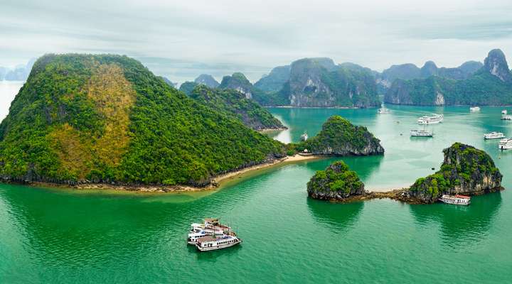 Ha Long Baai in Vietnam