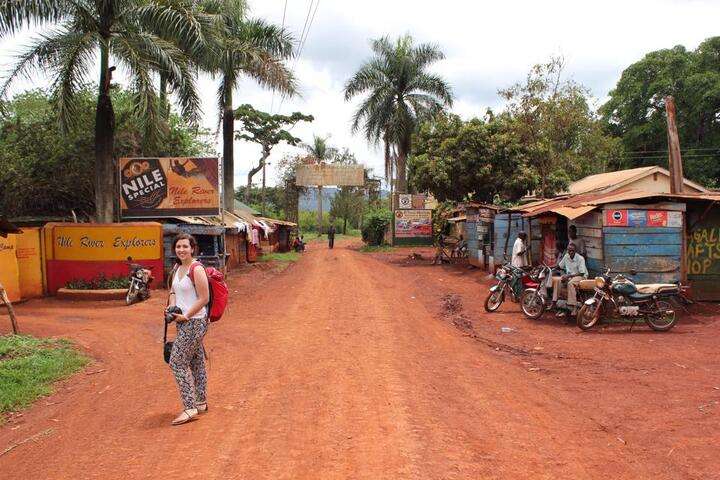 Drie maanden verbleef Kimberly in Uganda