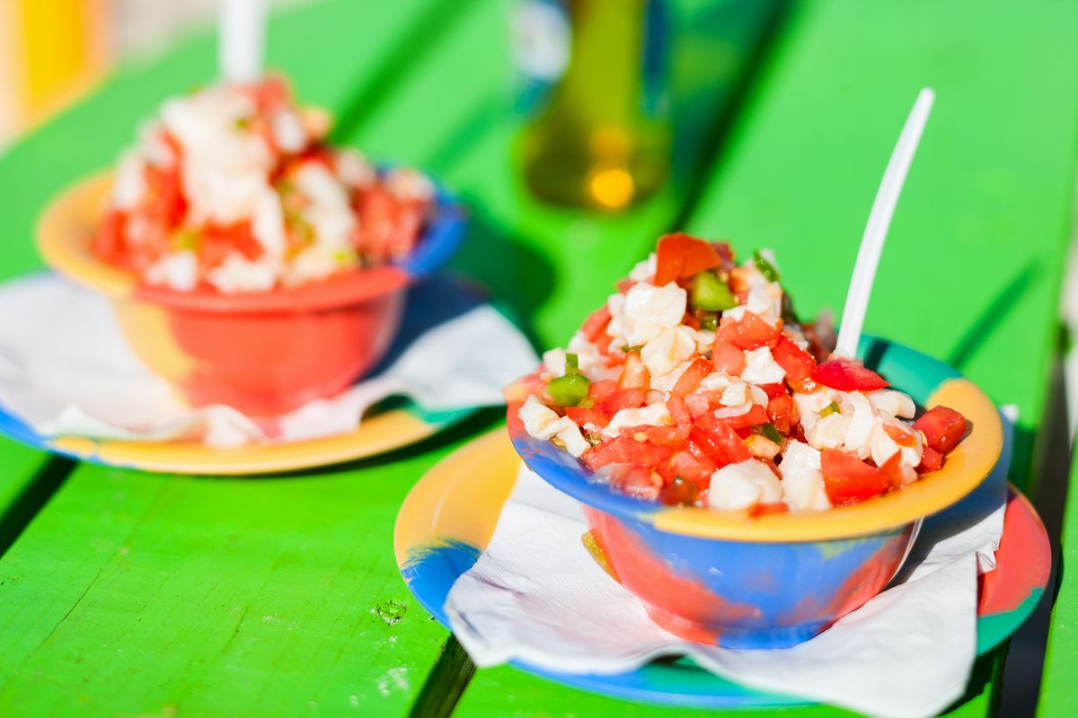 Bahamaanse Conch salade