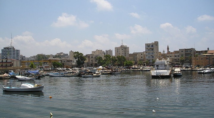 Haven van Tyrus in Libanon