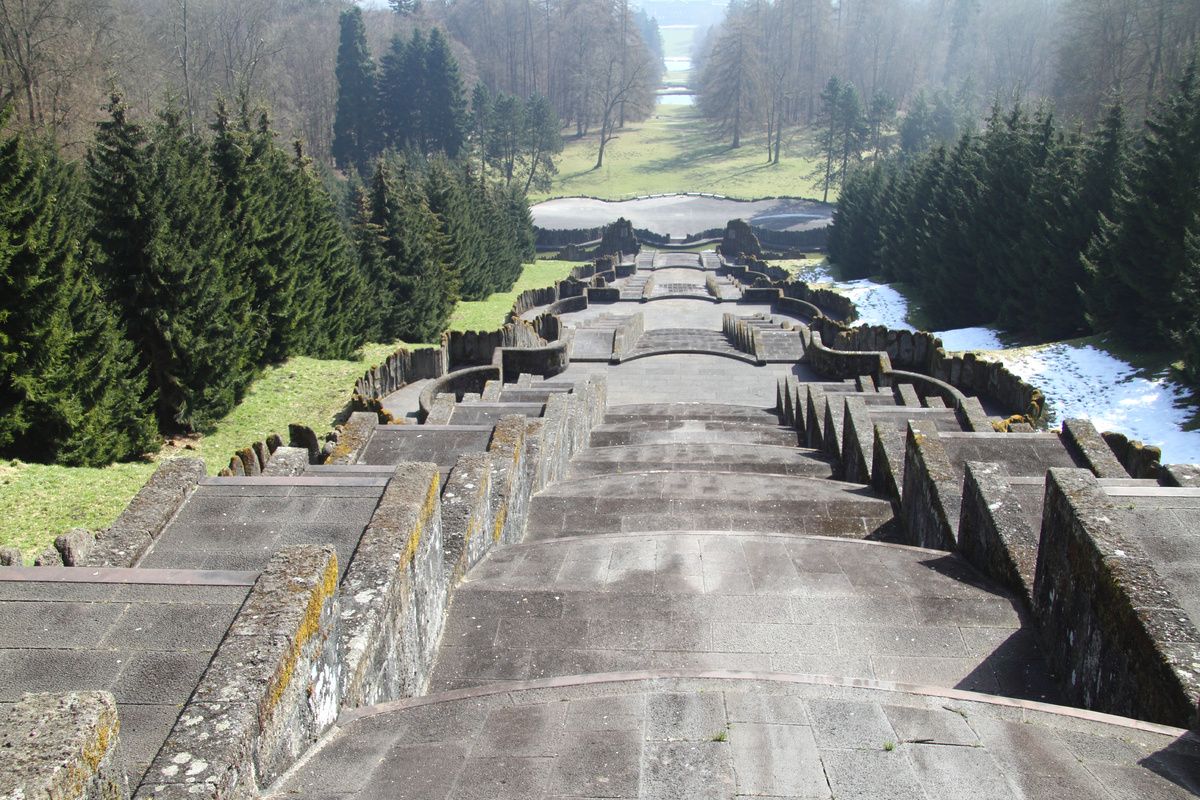 De mooie omgeving van Kassel