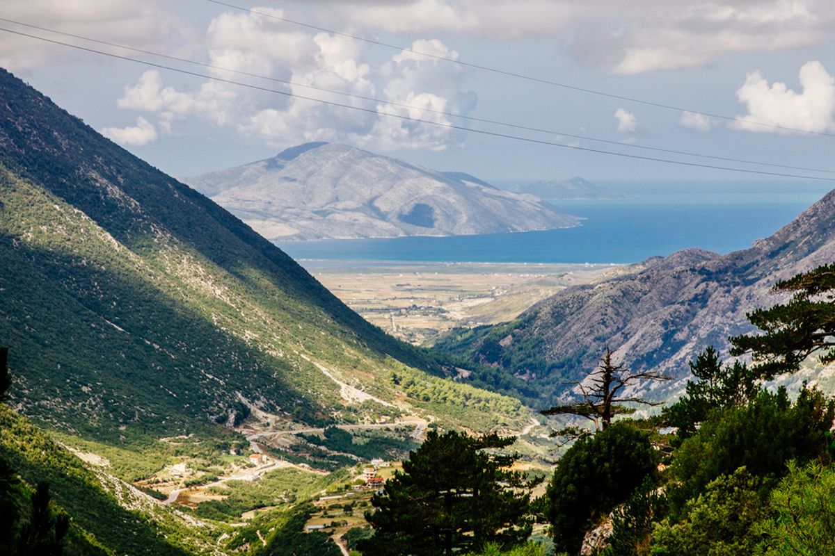 Llogara pass, Albanië