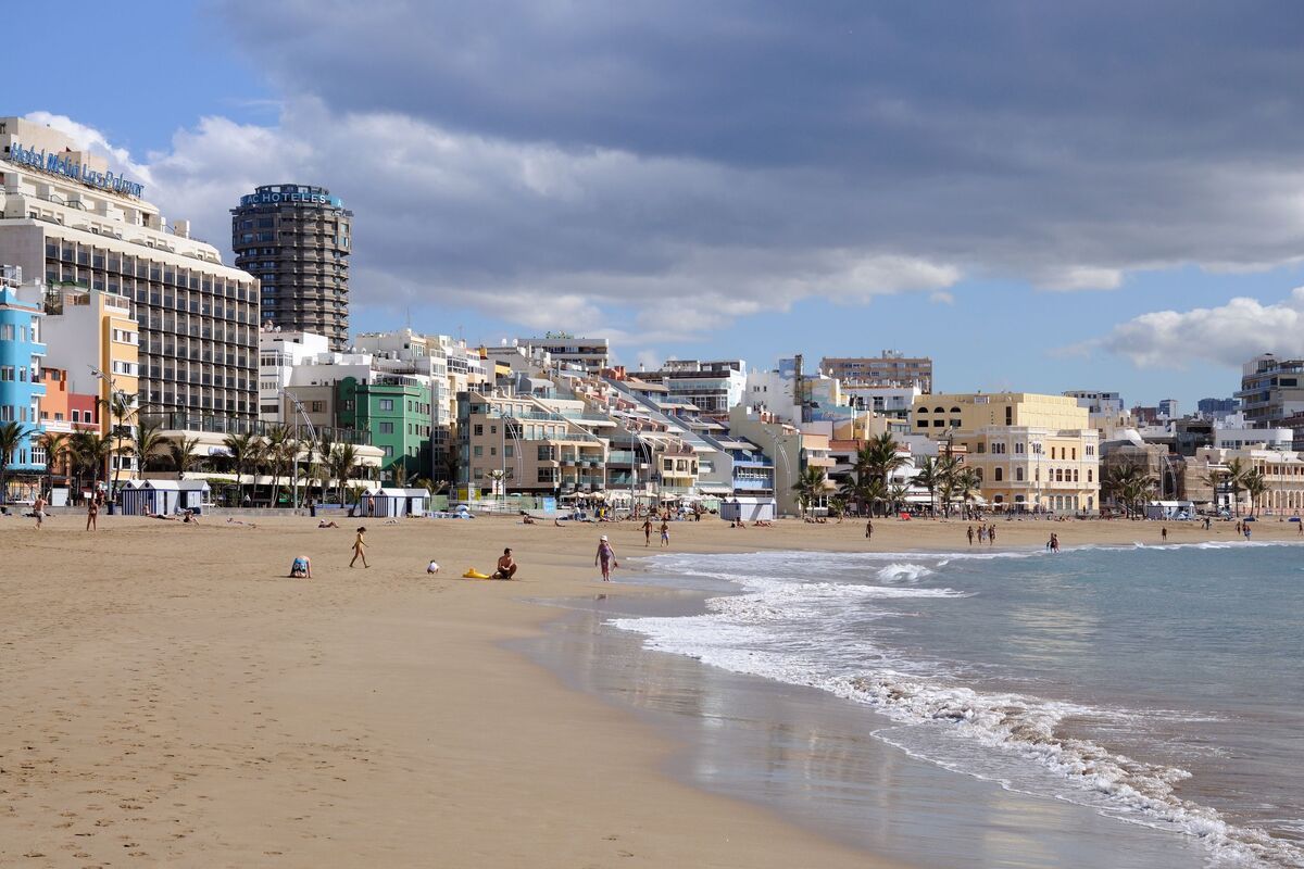 Strand Playa de Las Canteras - Las Palmas