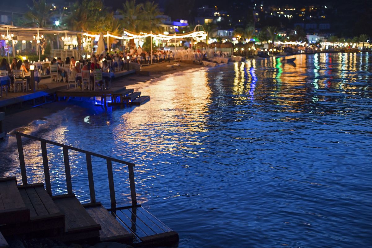 Golturkbuku in de avond