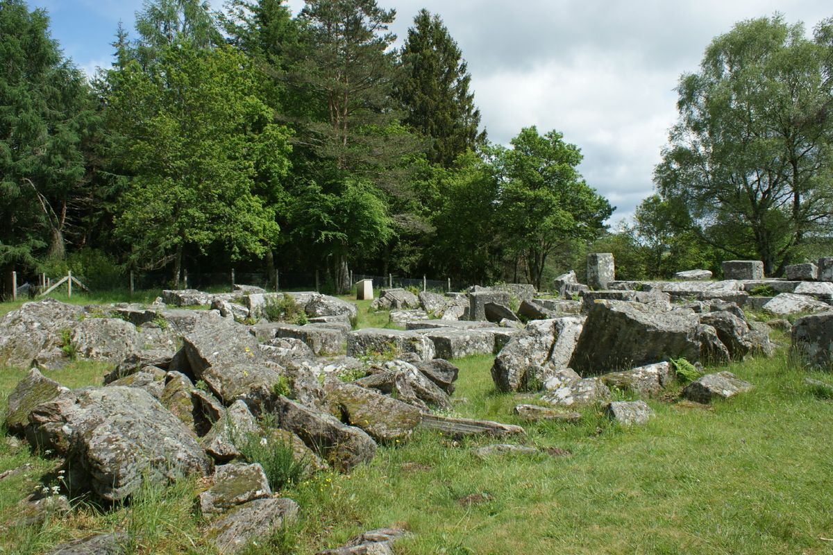Landschap Limousin, Frankrijk