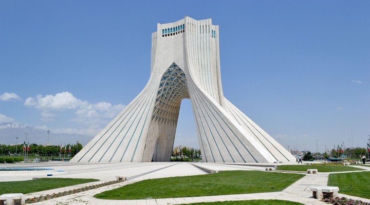 Azadi monument in Teheran, hoofdstad Iran