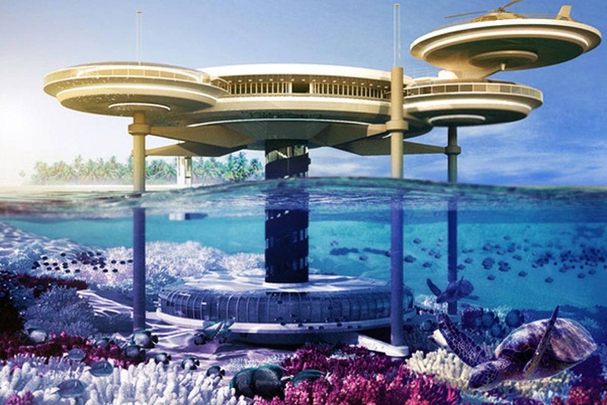 Water Discus Underwater Hotel Dubai