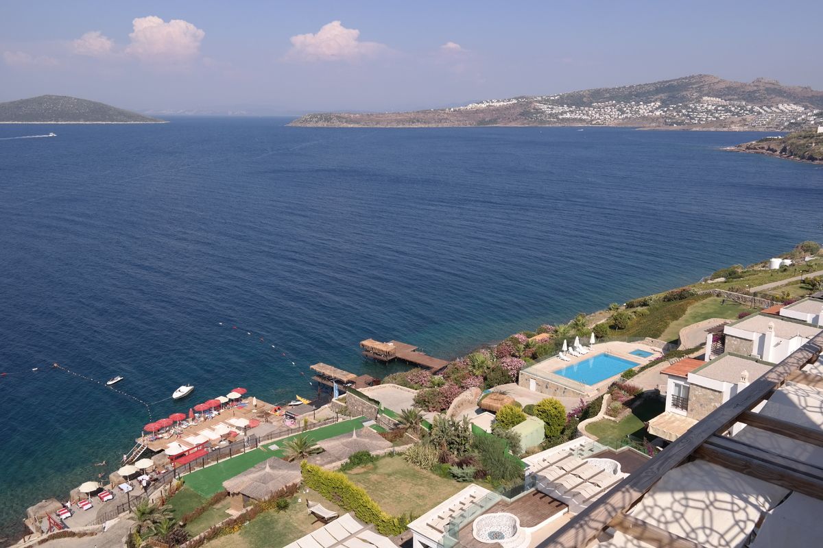 Uitzicht op The Blue Bosphorus