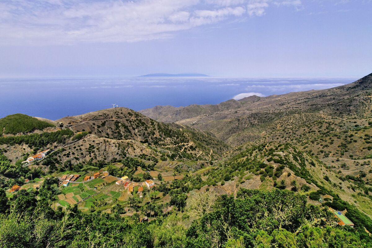 Landschap Alojera - La Gomera - Spanje