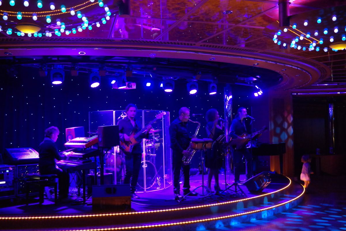 Livemuziek aan boord