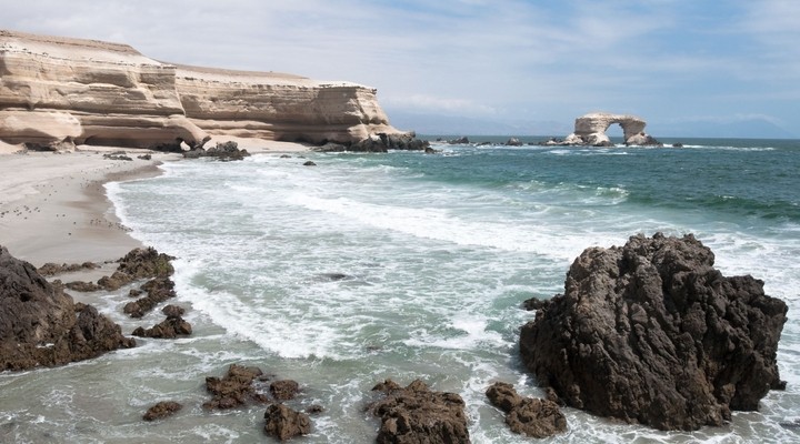 Antofagasta aan de Pacifische Oceaan