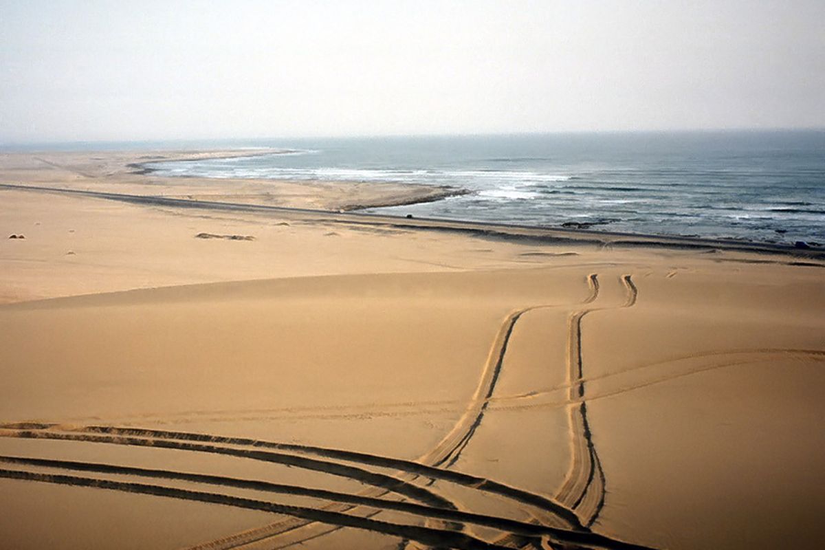 Mooi plaatje van Swakopmund