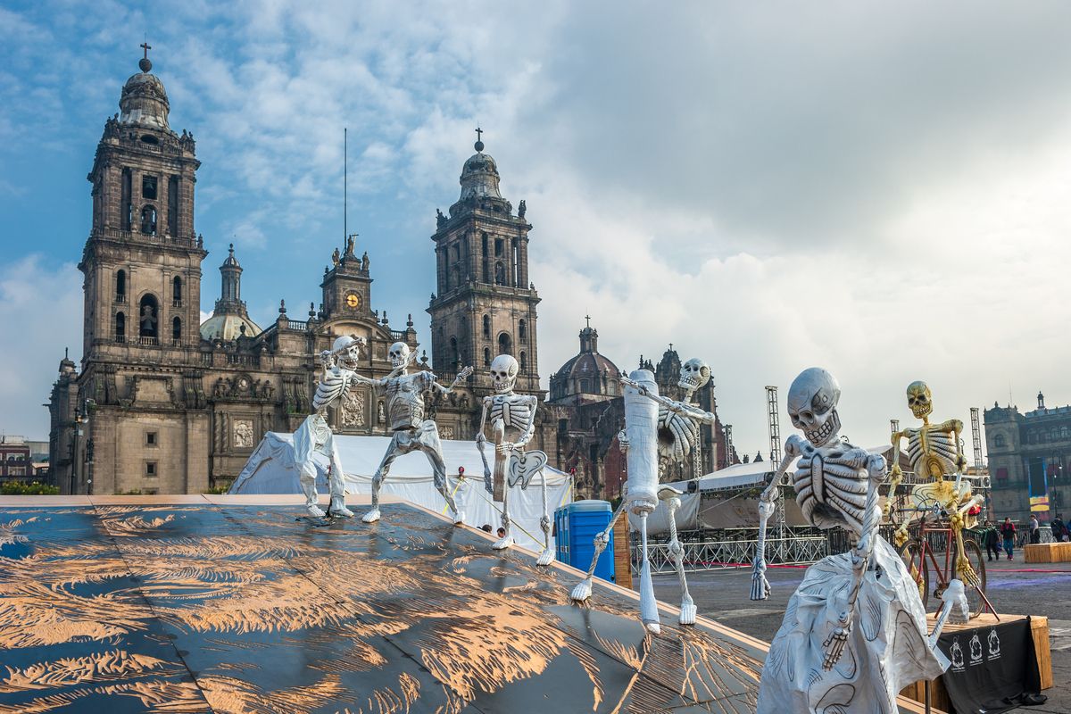 Dia de Los Meurtos in Mexico Stad 