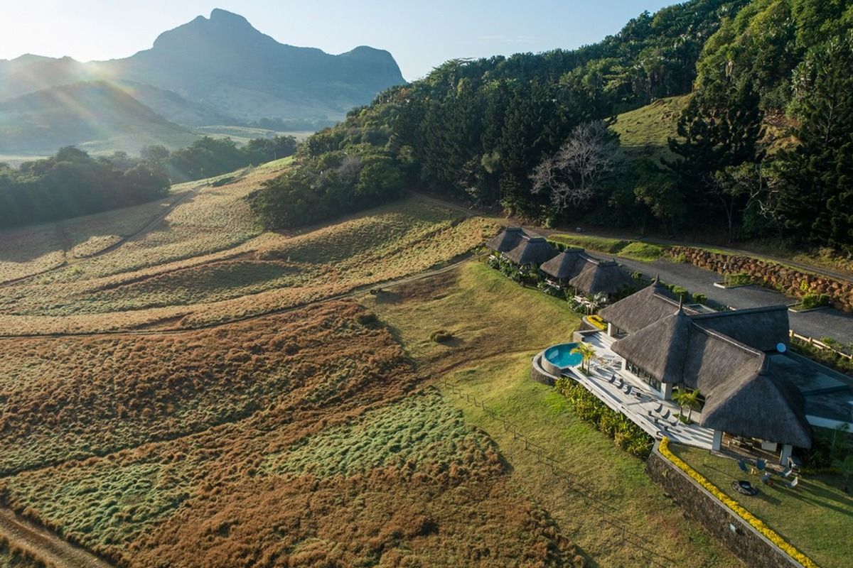 Het landschap van La Vall�e de Ferney