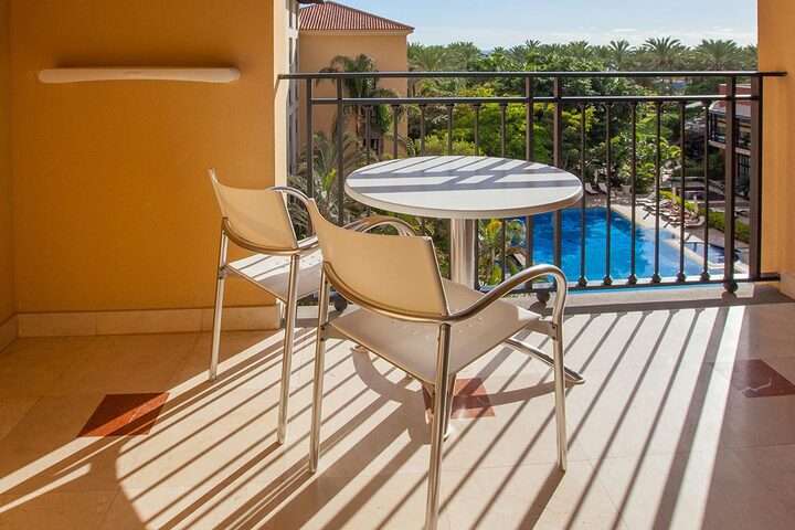 het balkon van '2-persoonskamer, Voordeel'