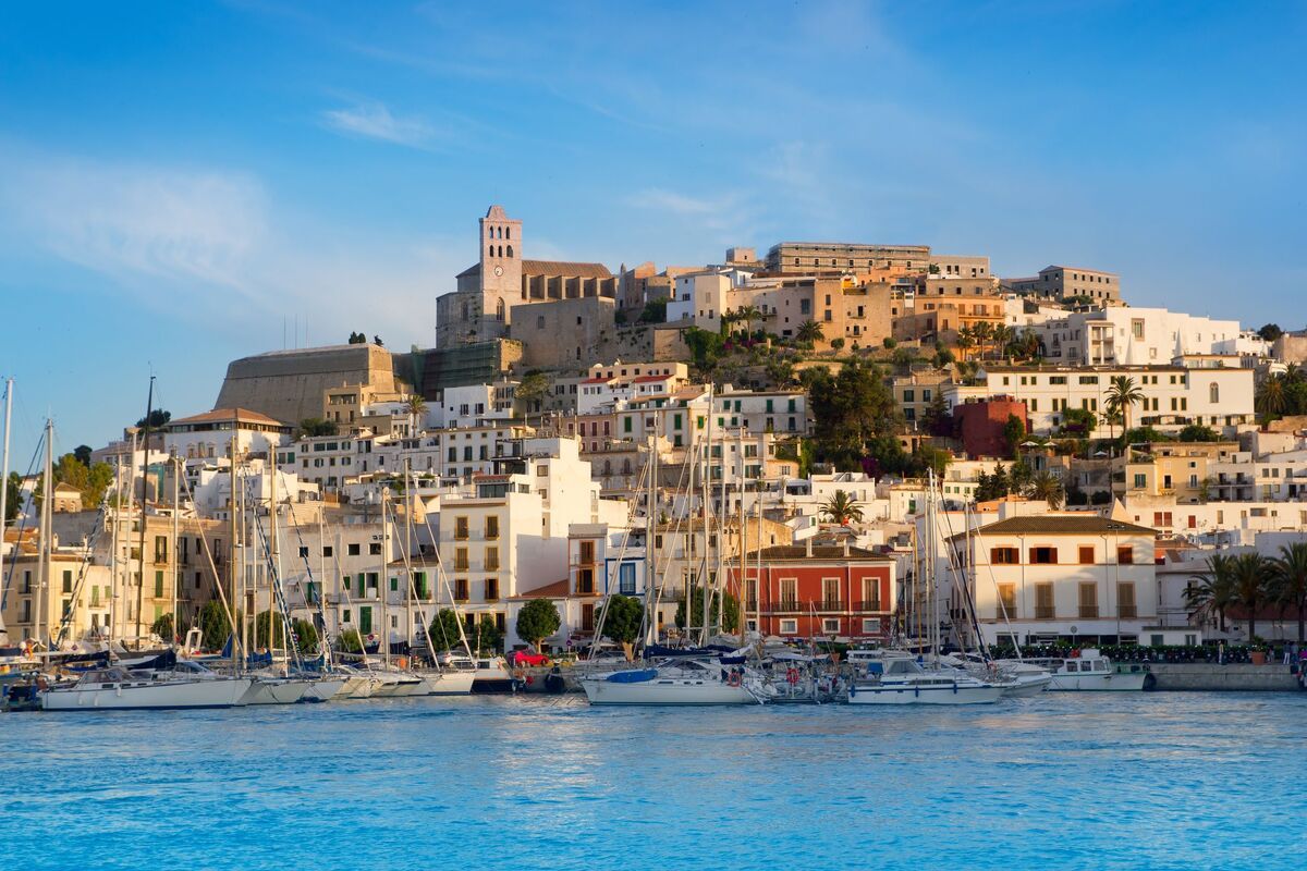 Eivissa stad Ibiza - Spanje