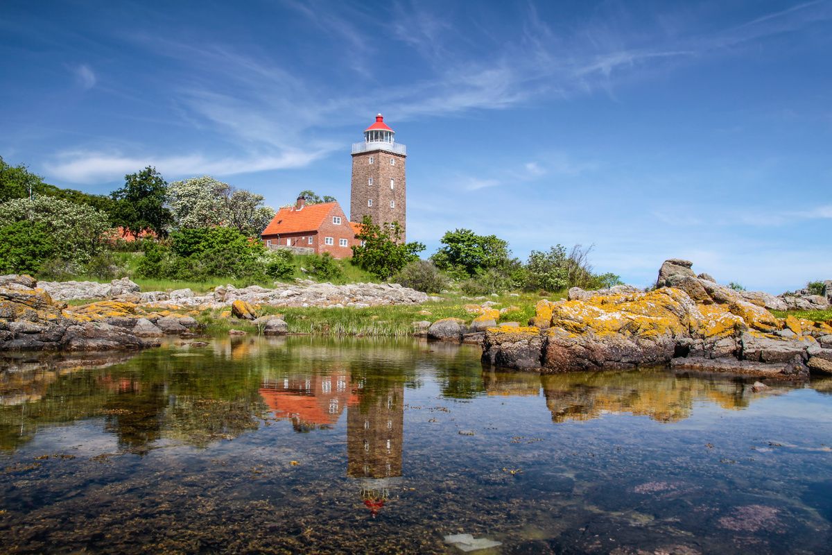 De vuurtoren van Bornholm