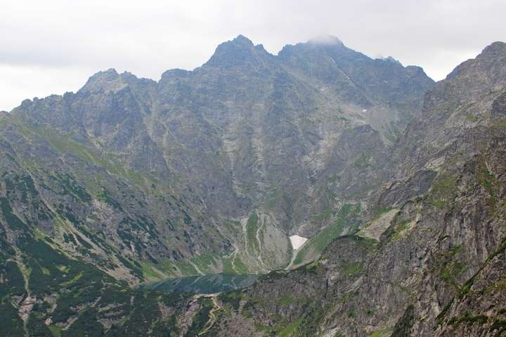 Bergtop van de Rysy
