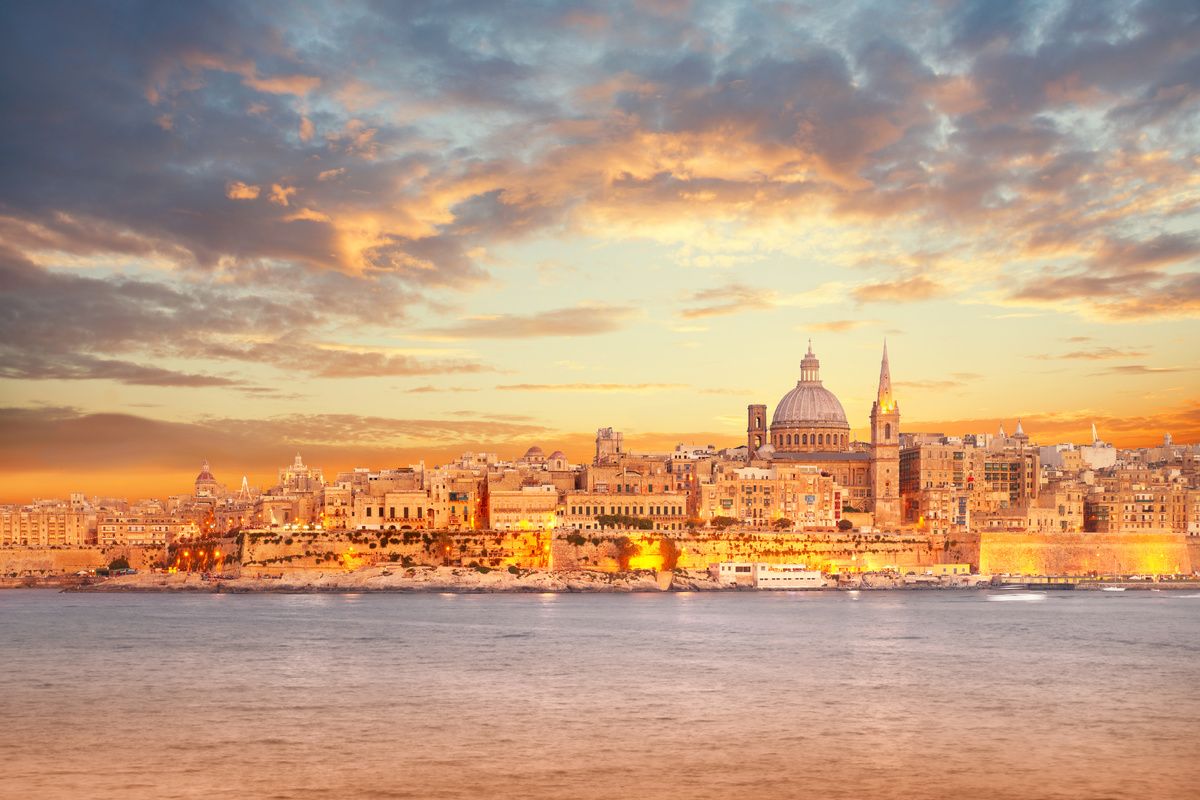 Valletta, de hoofdstad van Malta