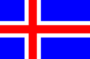 Vlag IJsland