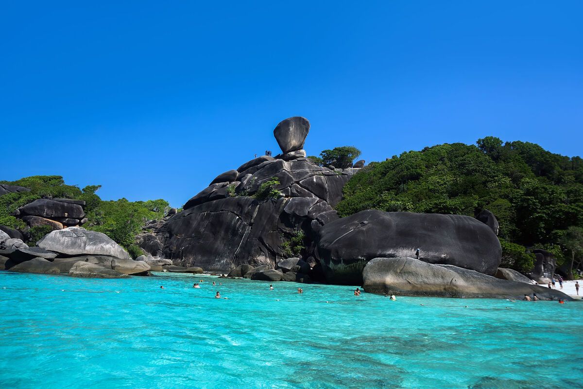 De Similan eilanden