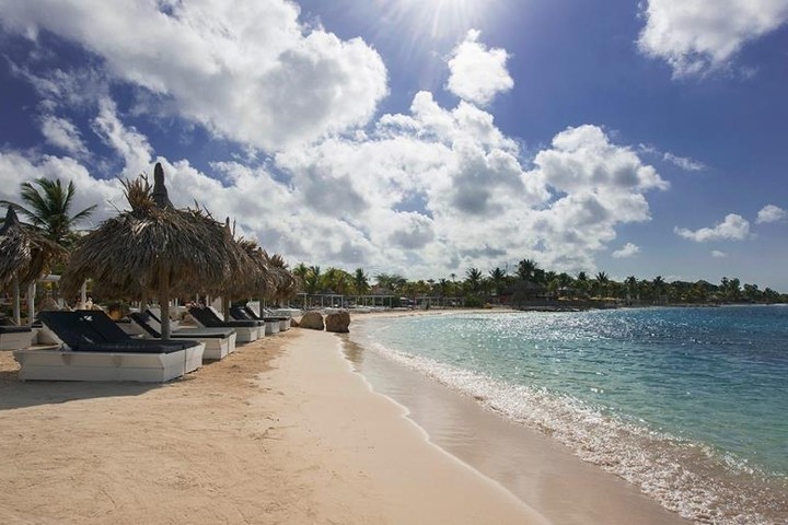 Baai en strand