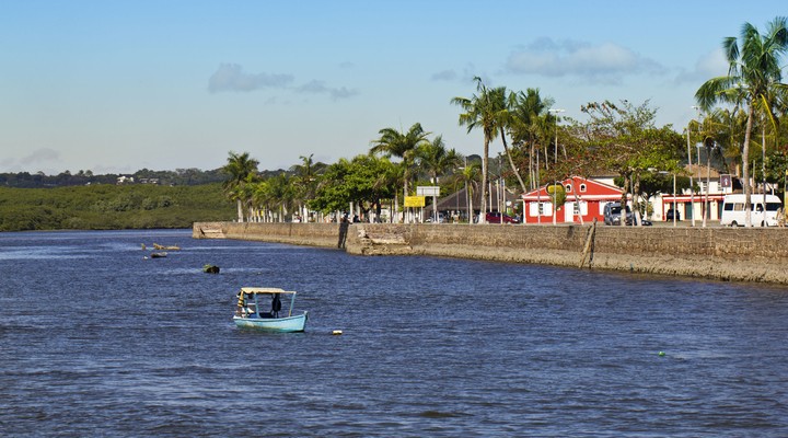 Kustlijn Porto Seguro, Brazili