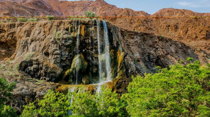 Waterval Madaba Jordanie